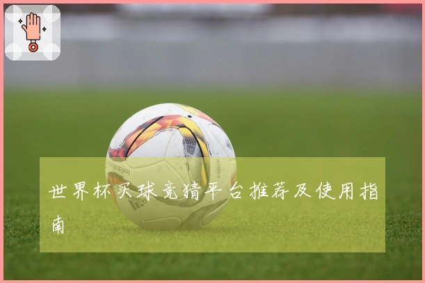 世界杯买球竞猜平台推荐及使用指南