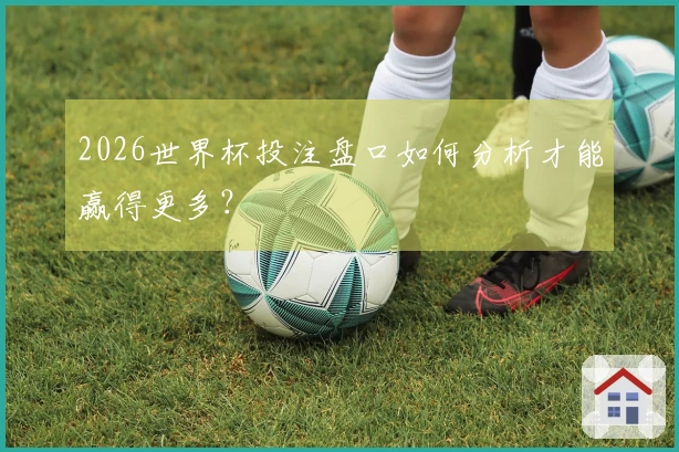 2026世界杯投注盘口如何分析才能赢得更多？