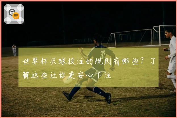 世界杯买球投注的规则有哪些？了解这些让你更安心下注