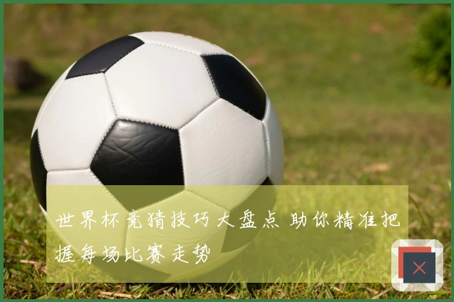 世界杯竞猜技巧大盘点 助你精准把握每场比赛走势